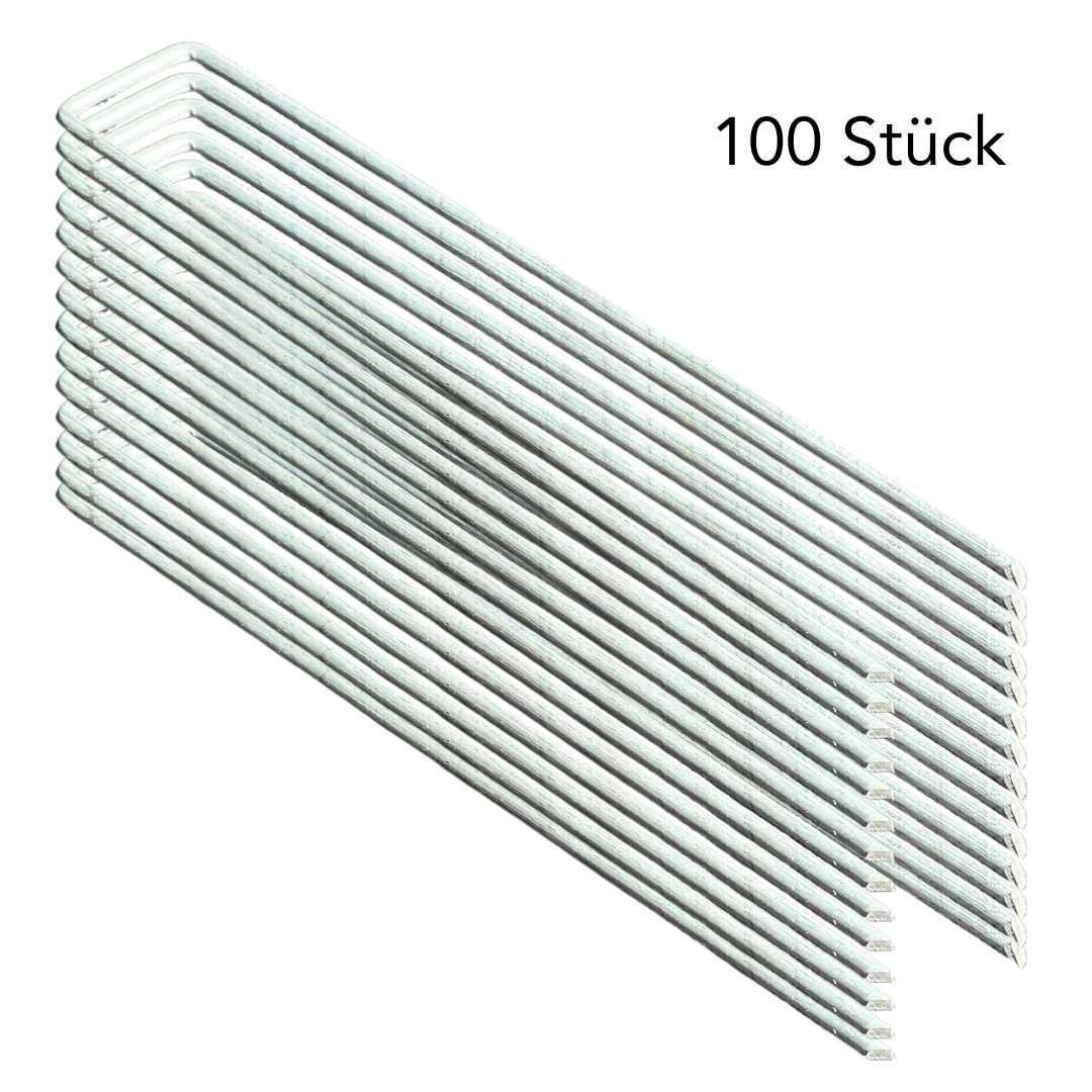 Bodenanker verzinkt in U-Form | 200mm x 30mm | ⌀ 3mm