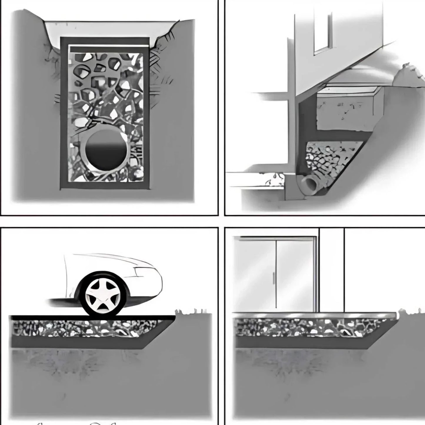 Drainagevlies - 120 g/m² | Trennvlies | Gartenvlies | Geovlies | Geotextil - Florade.de