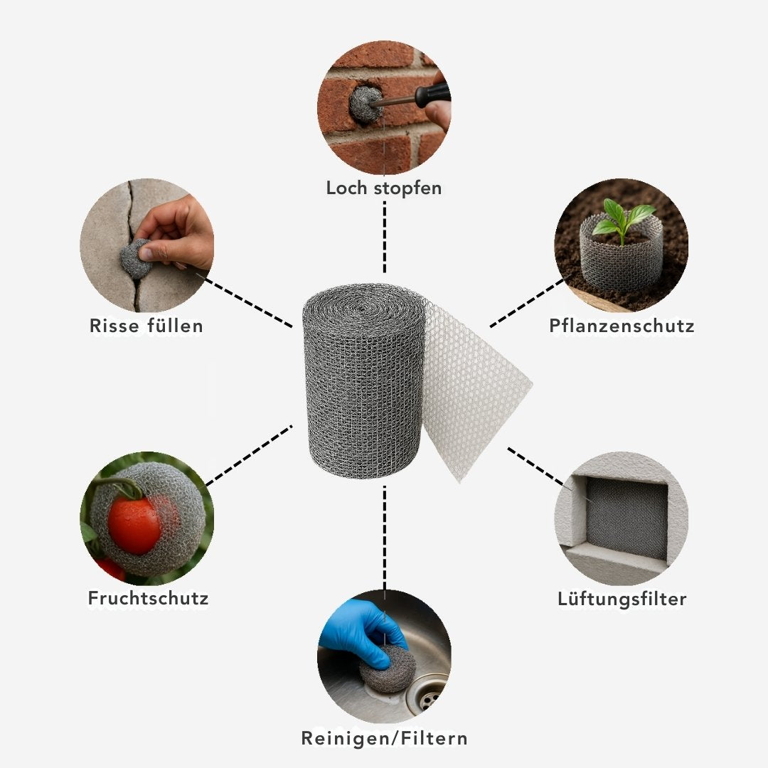 Edelstahl-Metallgewebe