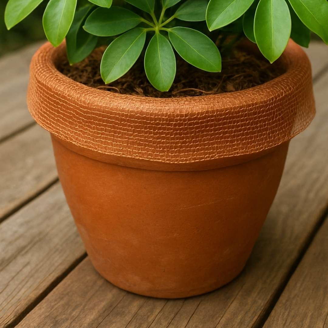 Schneckenschutz aus Kupfer