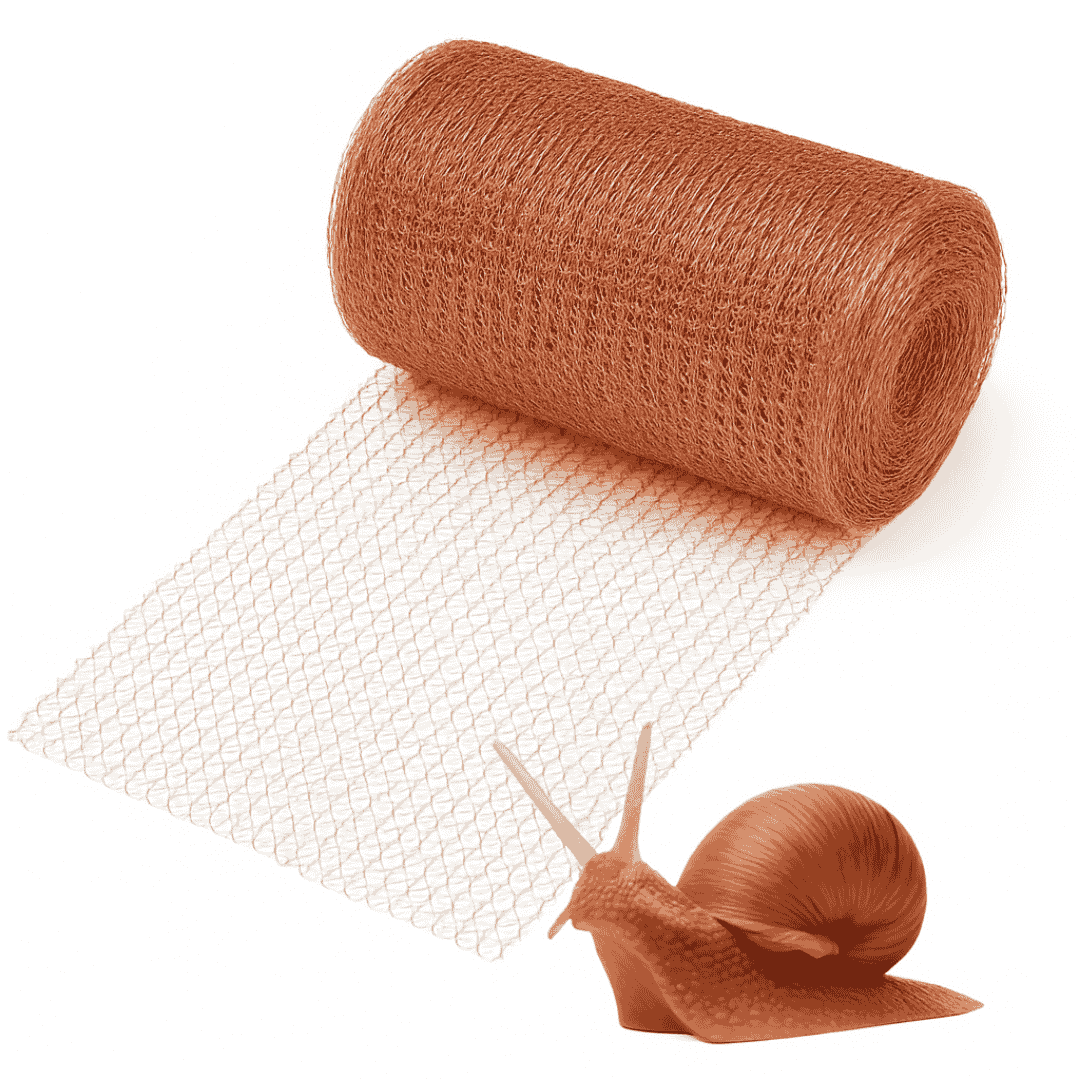 Schneckenschutz aus Kupfer