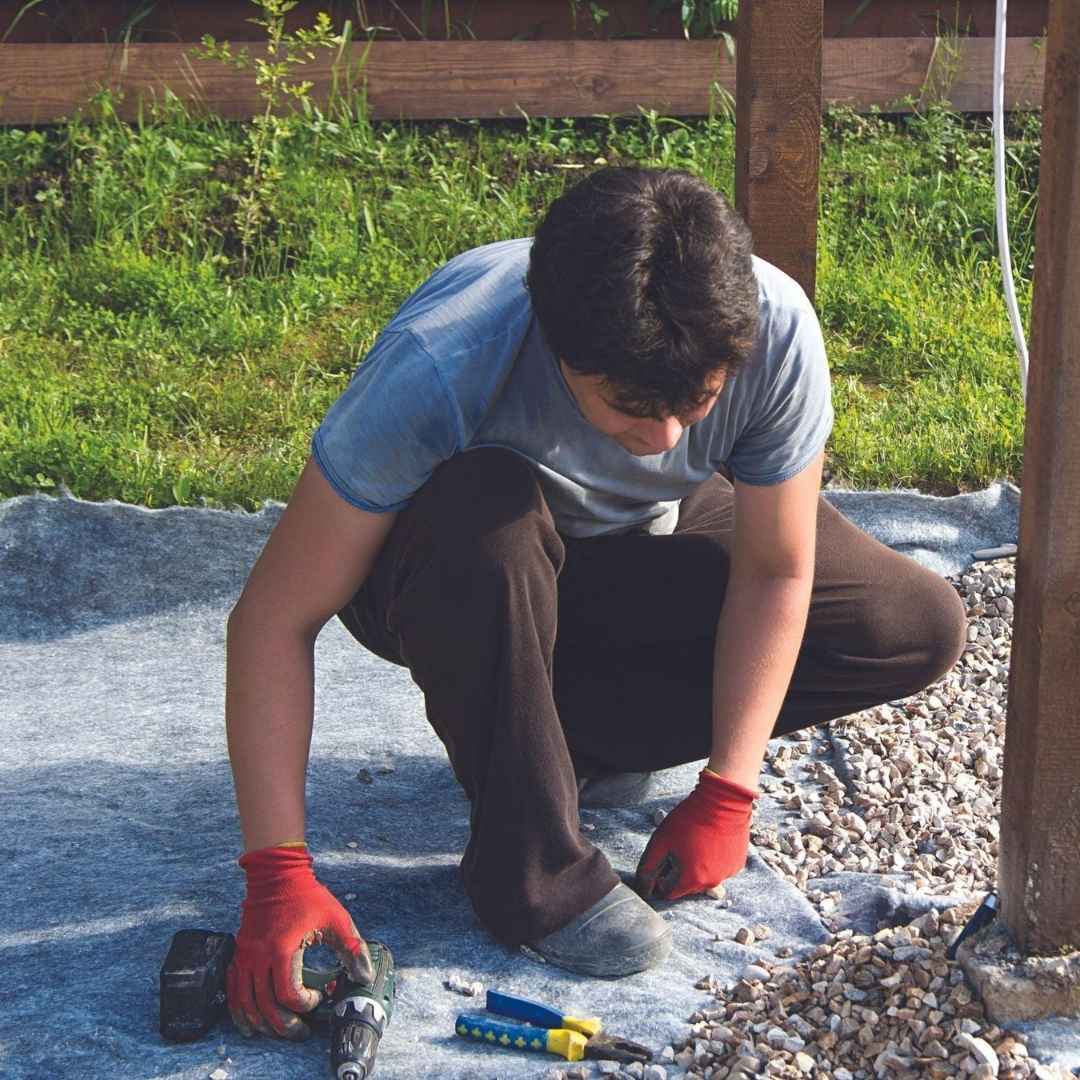 Unkrautvlies 100g/m² | Gartenvlies zur Unkrautbekämpfung und Bodenschutz - Florade.de