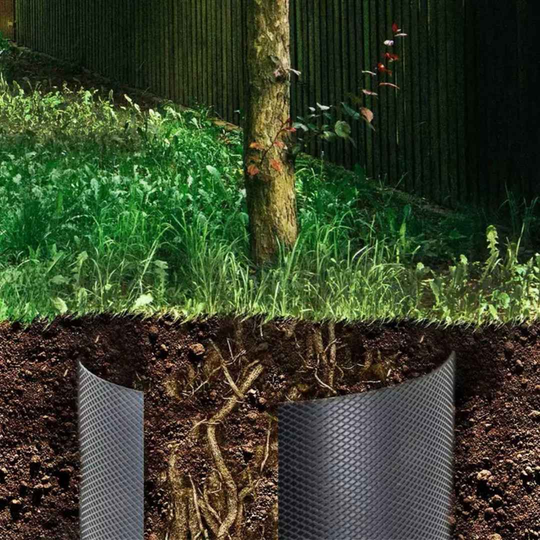Wurzelsperre - Hochwertige Barrieren für Baum & Pflanzenwurzeln - Florade.de
