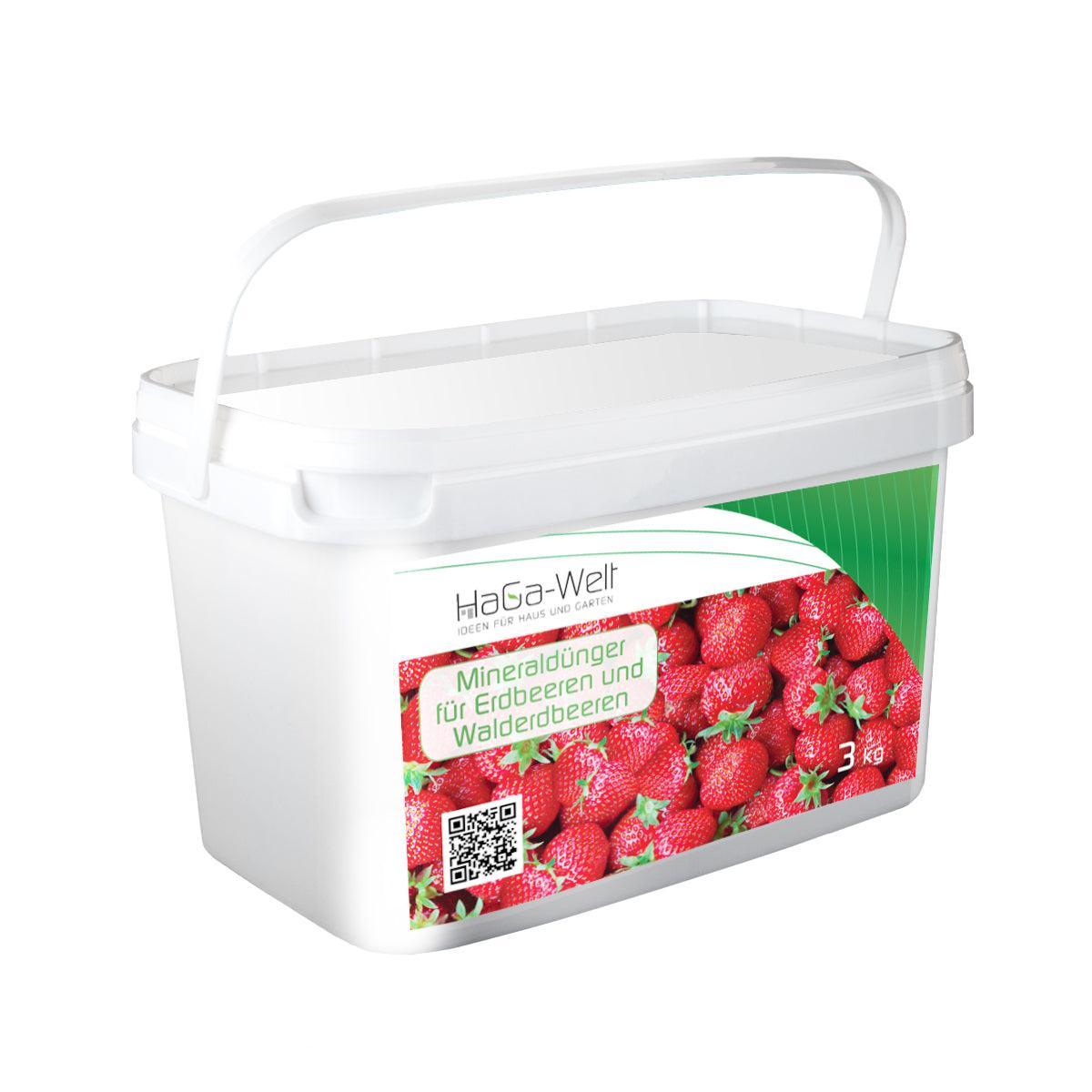 Mineraldünger für Erdbeeren und Walderdbeeren - Florade.de Düngemittel, Dünger, Erdbeeren, Mineraldünger, Obstdünger, Walderdbeeren
