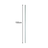 Zaunpfosten 150 cm - ⌀ 11mm - Grün