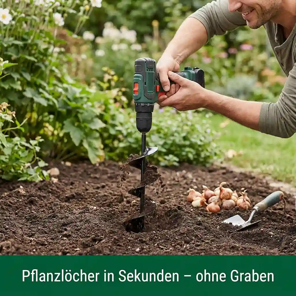 Erdbohrer – Spiralbohrer