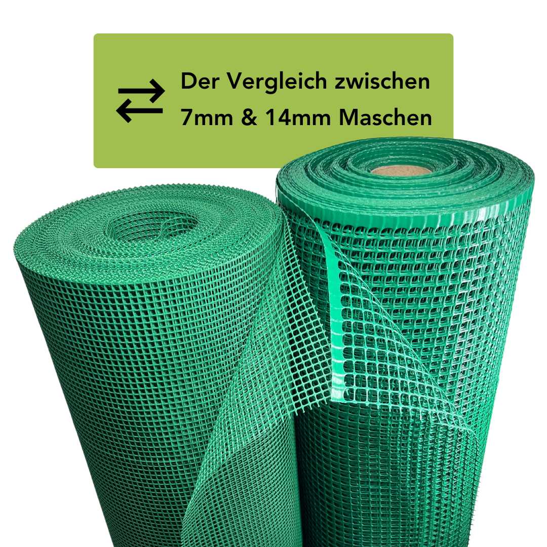 Premium Maulwurfgitter | 270g/m² | Rollrasen-Gitter | Grün