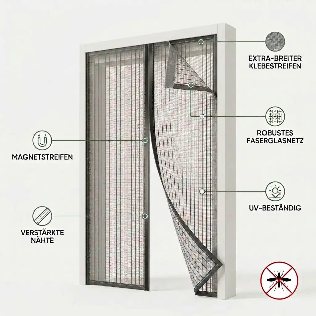 Fliegengitter Magnetvorhang