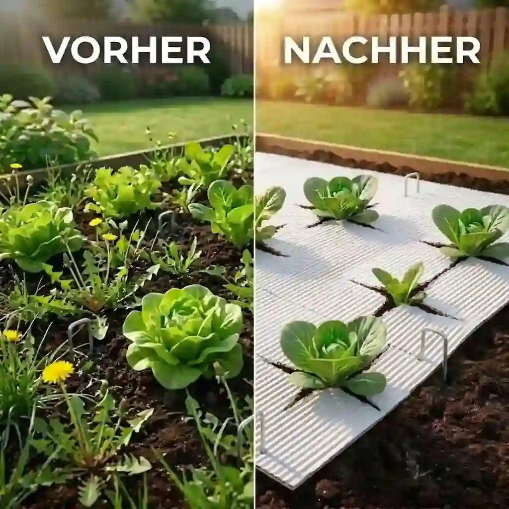 Premium Gartenpappe Set + GRATIS Metallanker