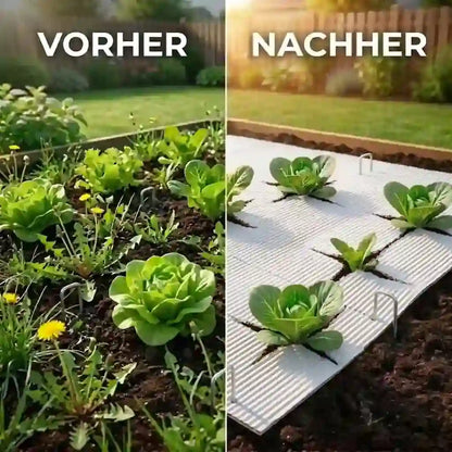 Premium Gartenpappe Set + GRATIS Metallanker