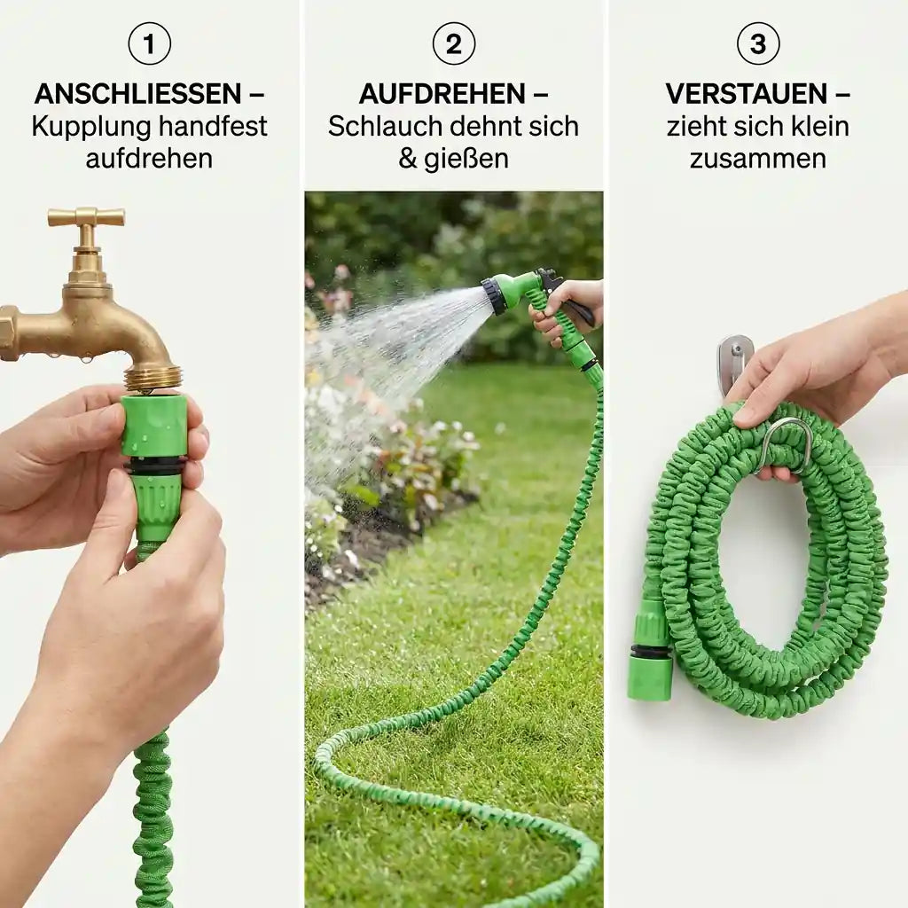 Gartenschlauch – dehnbar