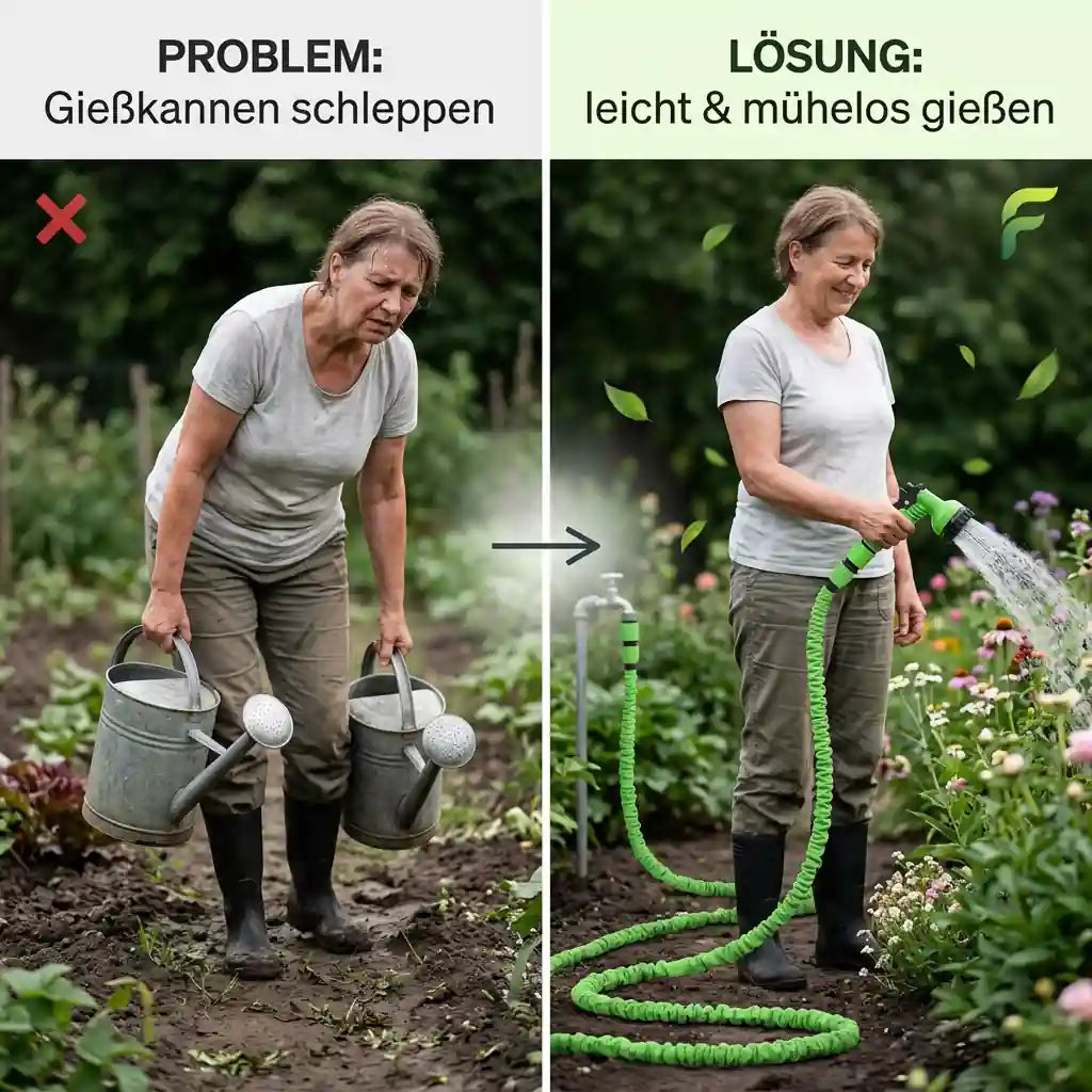 Gartenschlauch – dehnbar
