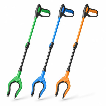 Greifzange 81 cm – Müllgreifer & Greifhilfe mit Magnet, 360° drehbar