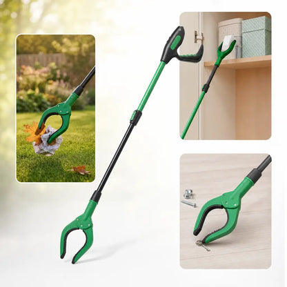Greifzange 81 cm – Müllgreifer & Greifhilfe mit Magnet, 360° drehbar