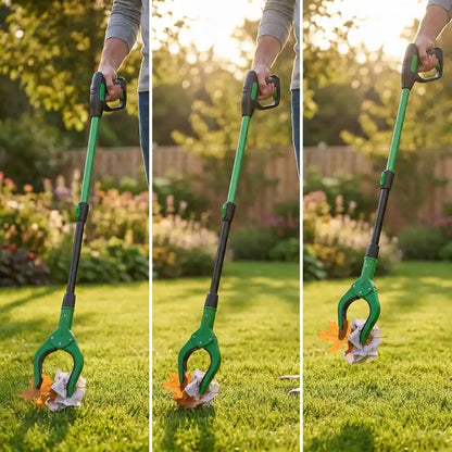 Greifzange 81 cm – Müllgreifer & Greifhilfe mit Magnet, 360° drehbar