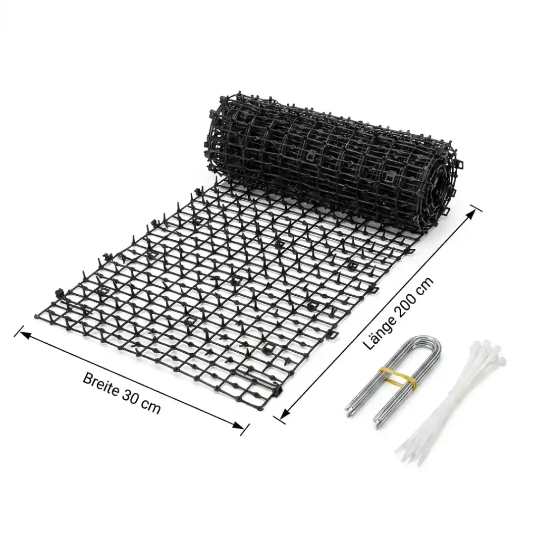 Katzenabwehrmatte inkl. 8 GRATIS Erdnägeln Set