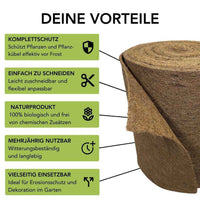 Kokosmatte 800 g/m²