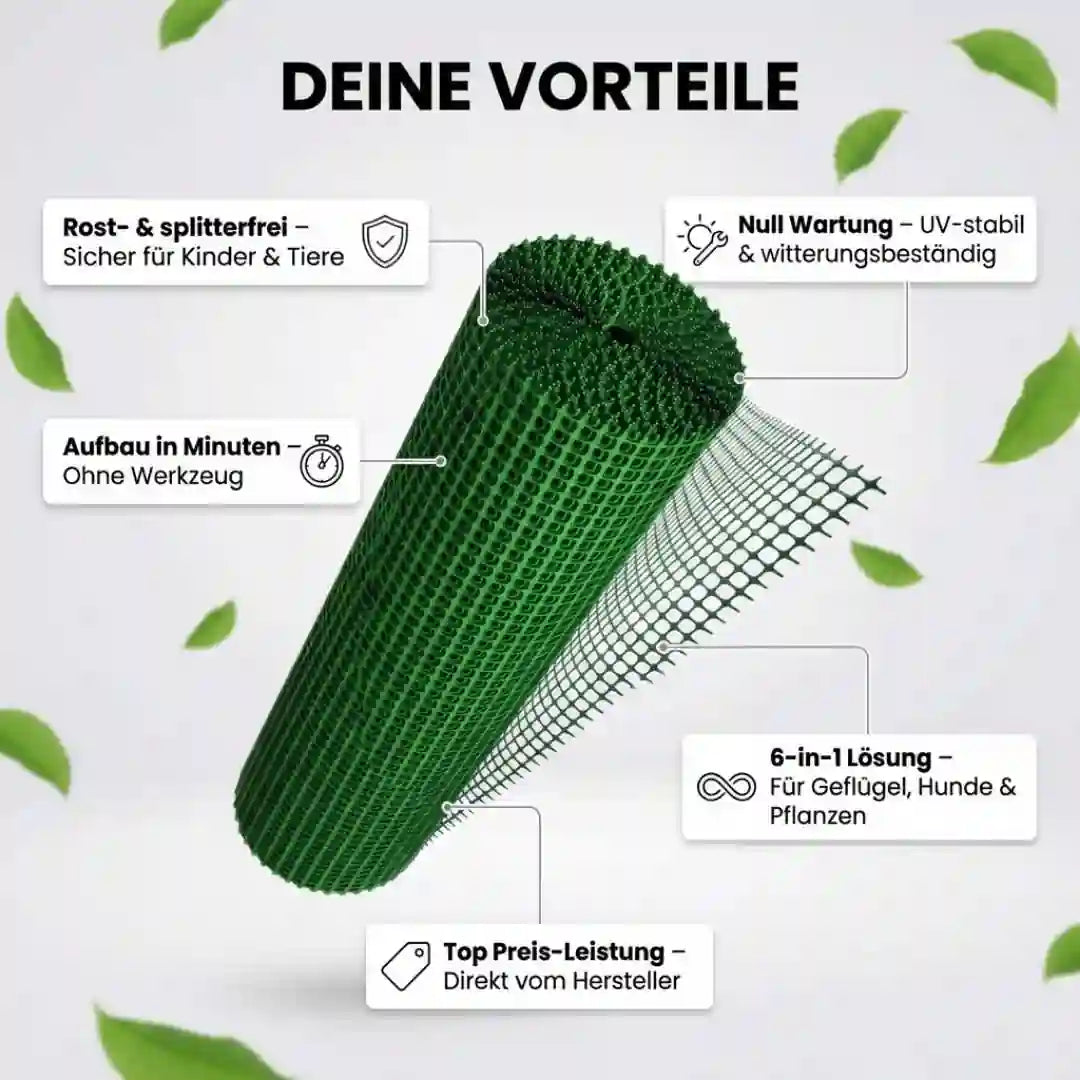 Kunststoffzaun