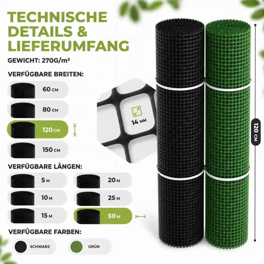 Kunststoffzaun