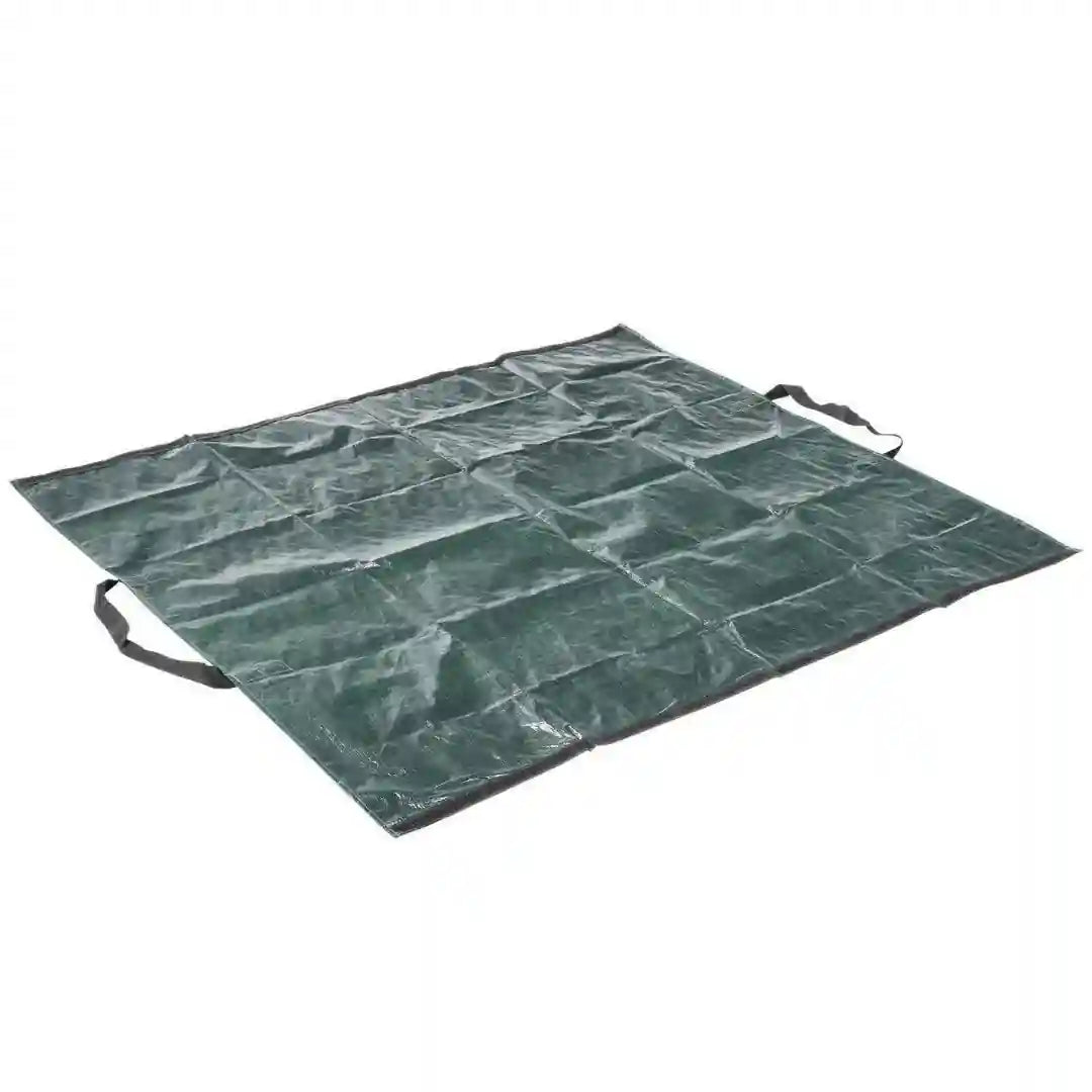 2 in 1 Laubplane und Laubtasche | 144 x 124 cm | 50 l