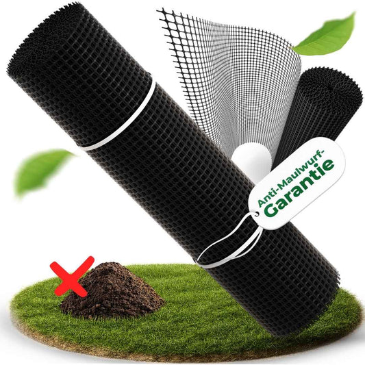 Premium Maulwurfgitter | 270g/m² | Rollrasen-Gitter | Schwarz