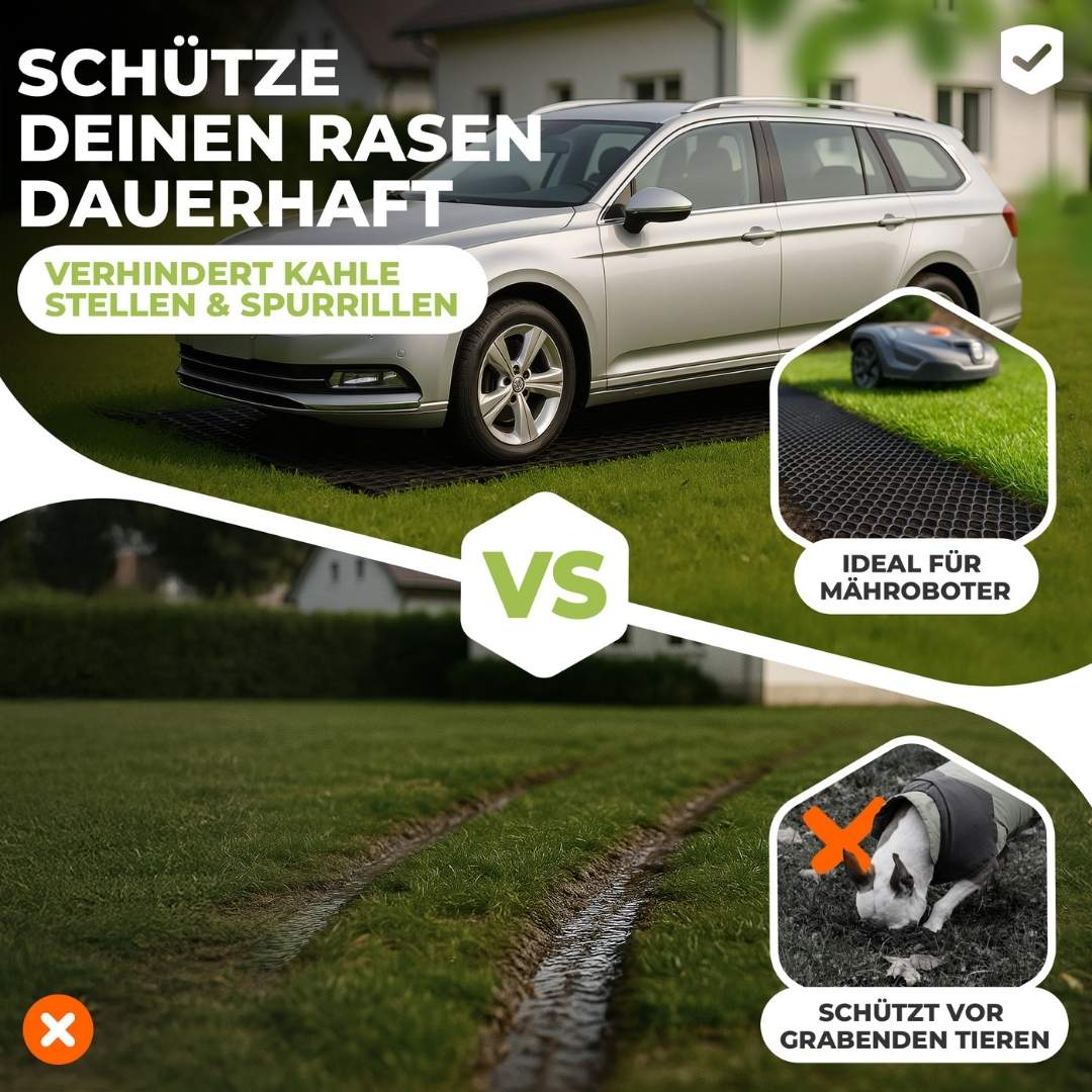 Premium Rasenschutzgitter