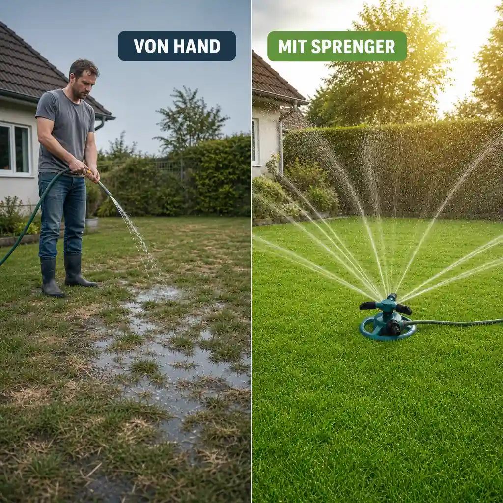 Rasensprenger – 360° Kreisregner