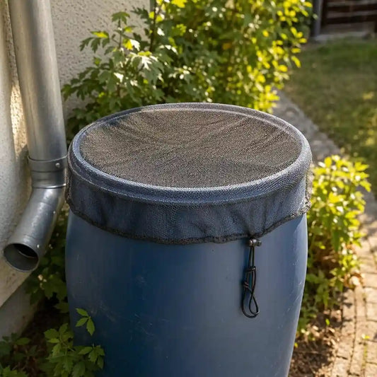 Regentonnennetz – Mückenschutz