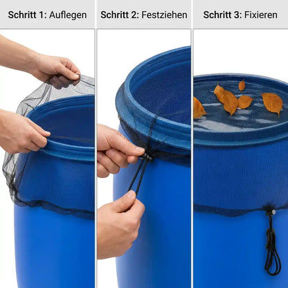 Regentonnennetz – Mückenschutz