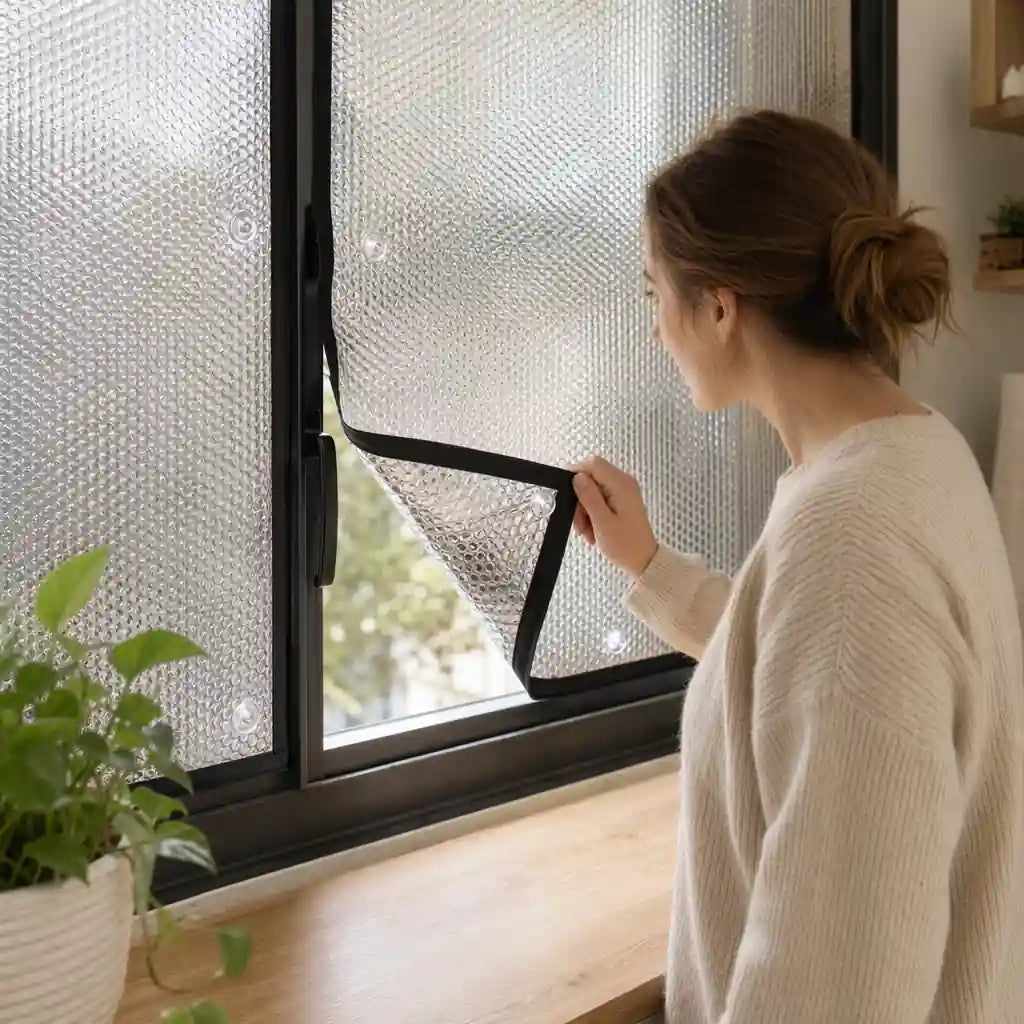Thermo-Fenstermatte – Sonnenschutz
