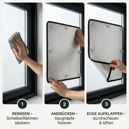 Thermo-Fenstermatte – Sonnenschutz