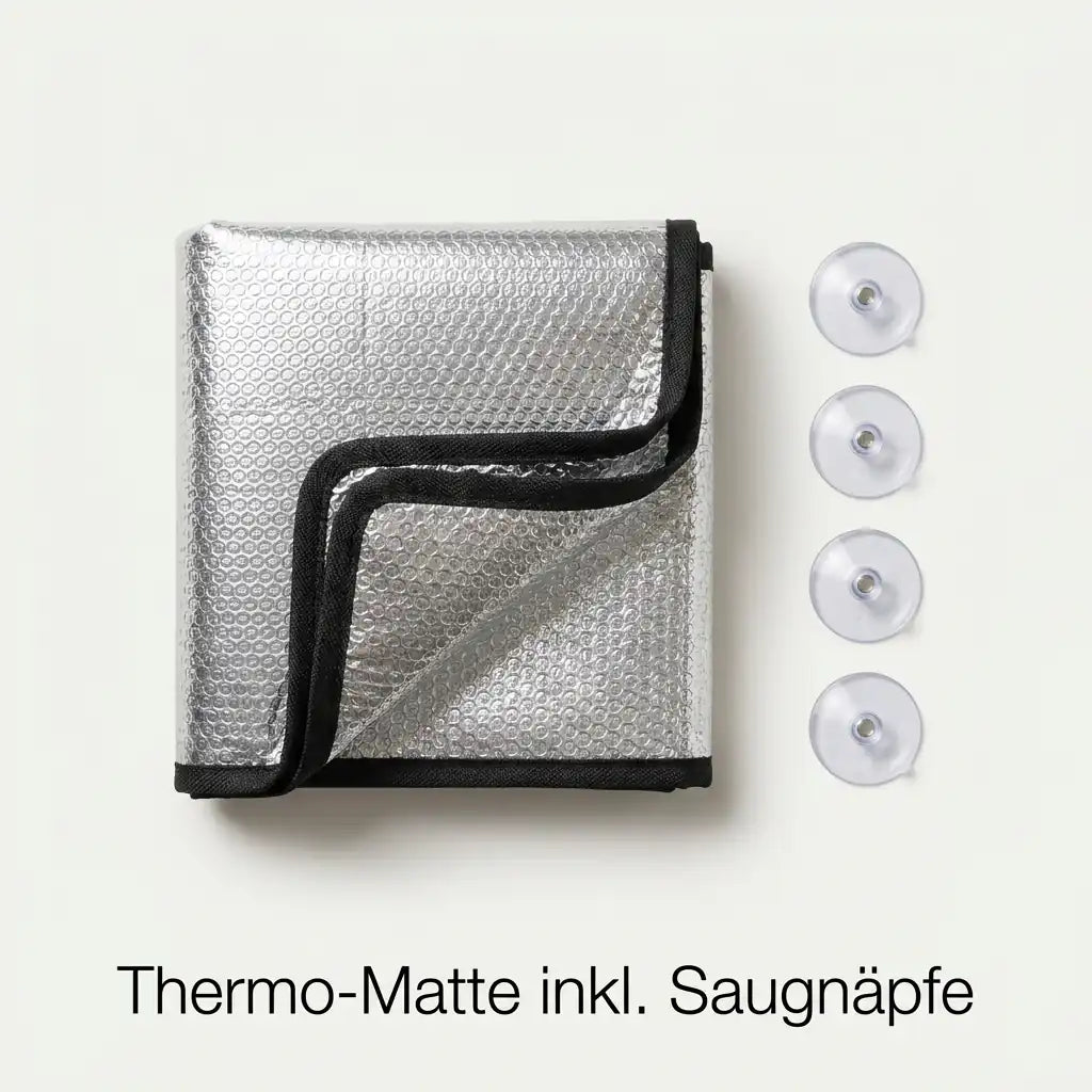 Thermo-Fenstermatte – Sonnenschutz