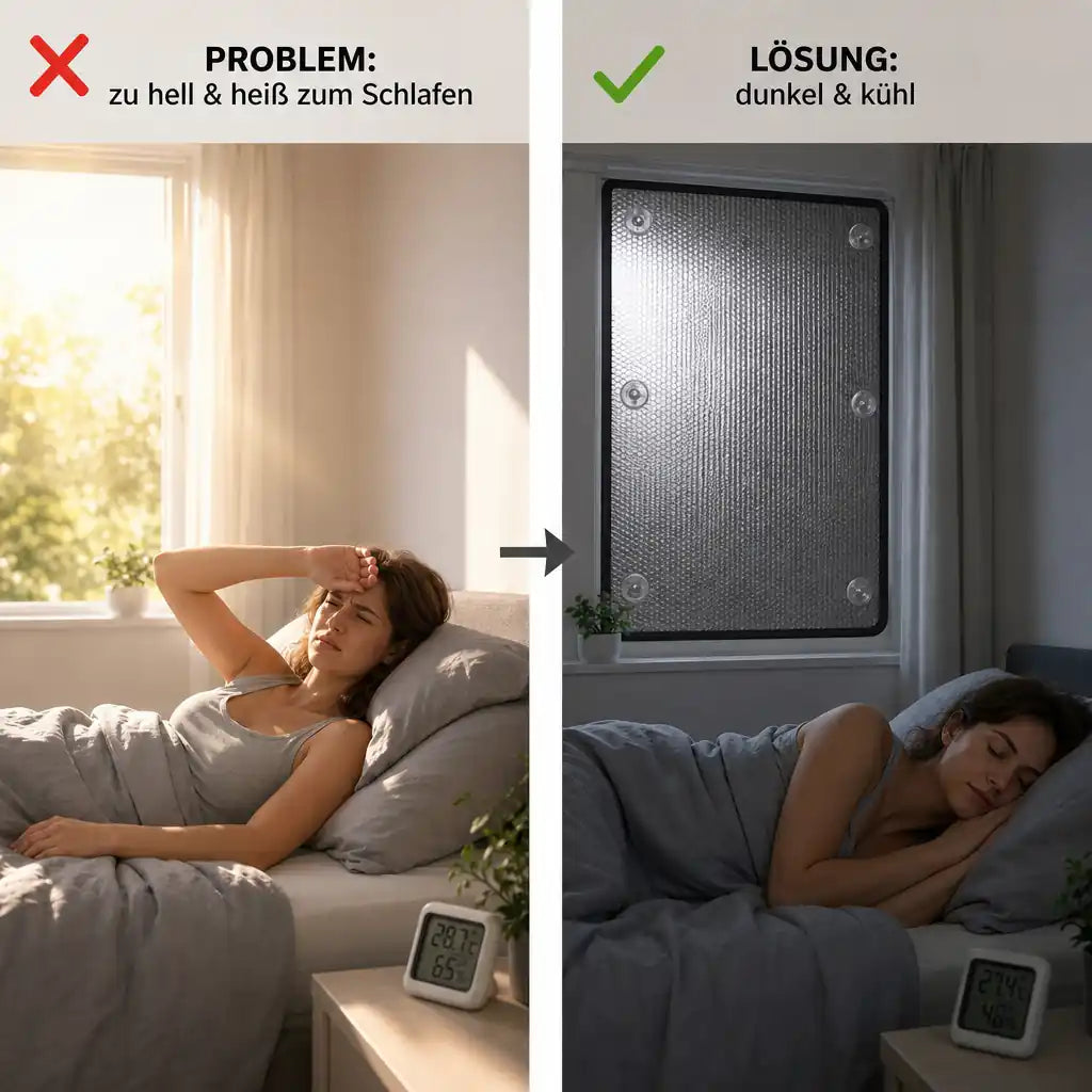 Thermo-Fenstermatte – Sonnenschutz
