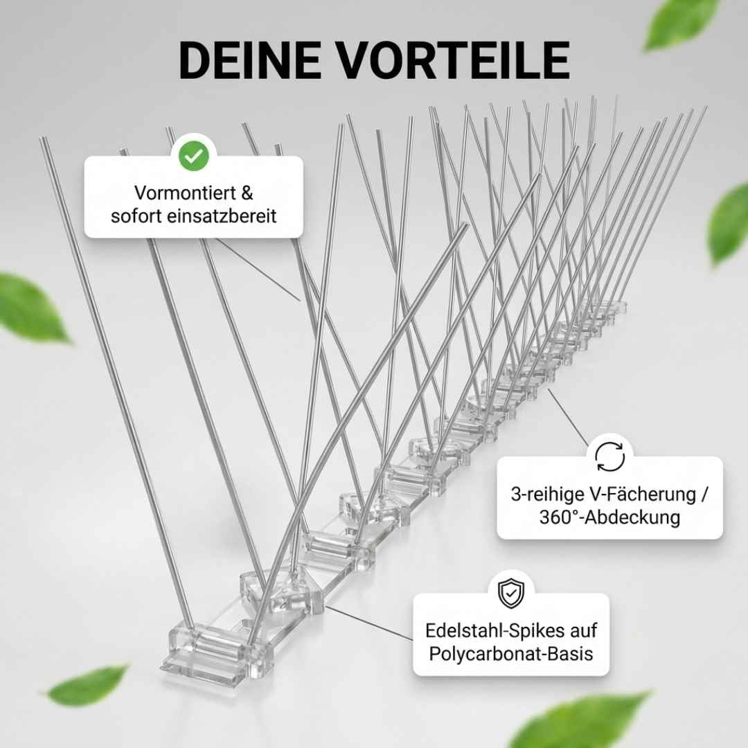 Vogelabwehr Spikes