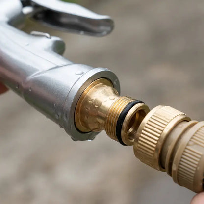 Gartenbrause Vollmetall – Spritzpistole mit Messingdüse