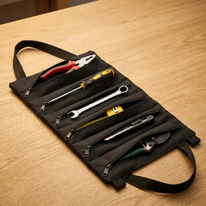 Werkzeugtasche – aufrollbar