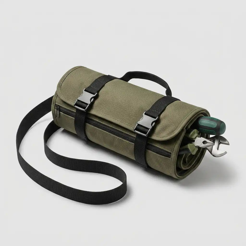 Werkzeugtasche – aufrollbar