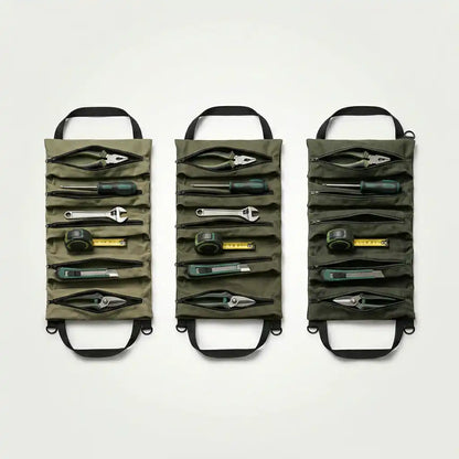 Werkzeugtasche – aufrollbar