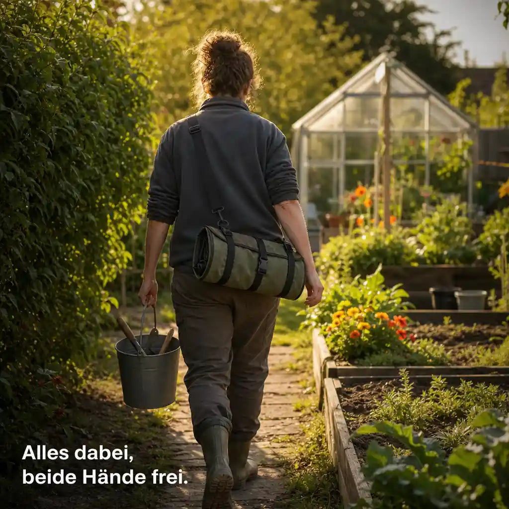 Werkzeugtasche – aufrollbar