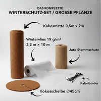 Winterschutz-Set für 1 Pflanze