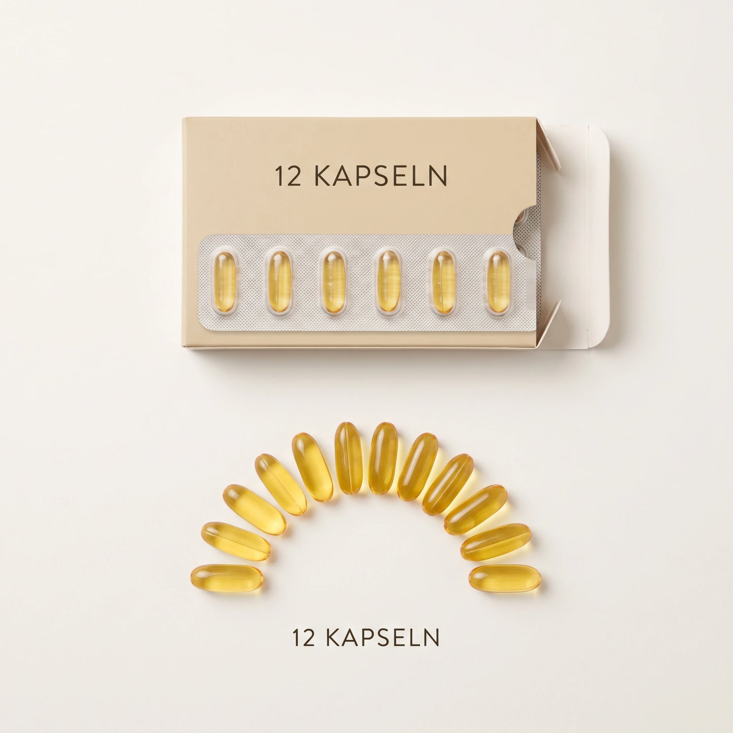Bio Cure Kapseln 12 Stueck Flatlay