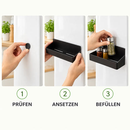 Anwendung in drei Schritten: Prüfen, Ansetzen, Befüllen