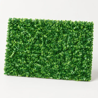 Künstliche Pflanzenwand: Kunsthecken-Paneel in Buchsbaum-Optik, 40 × 60 cm