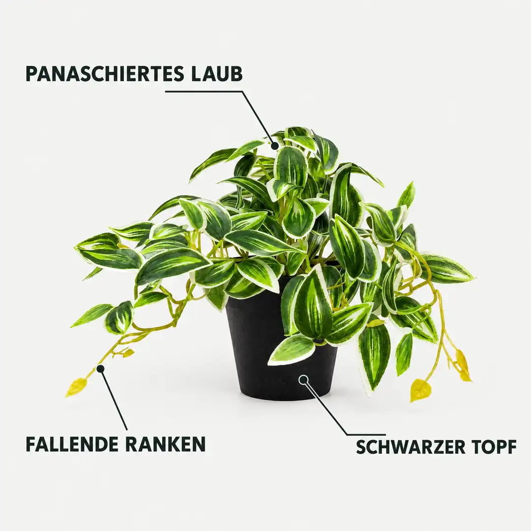 Kunstpflanze klein – Tradescantia 17 cm online kaufen