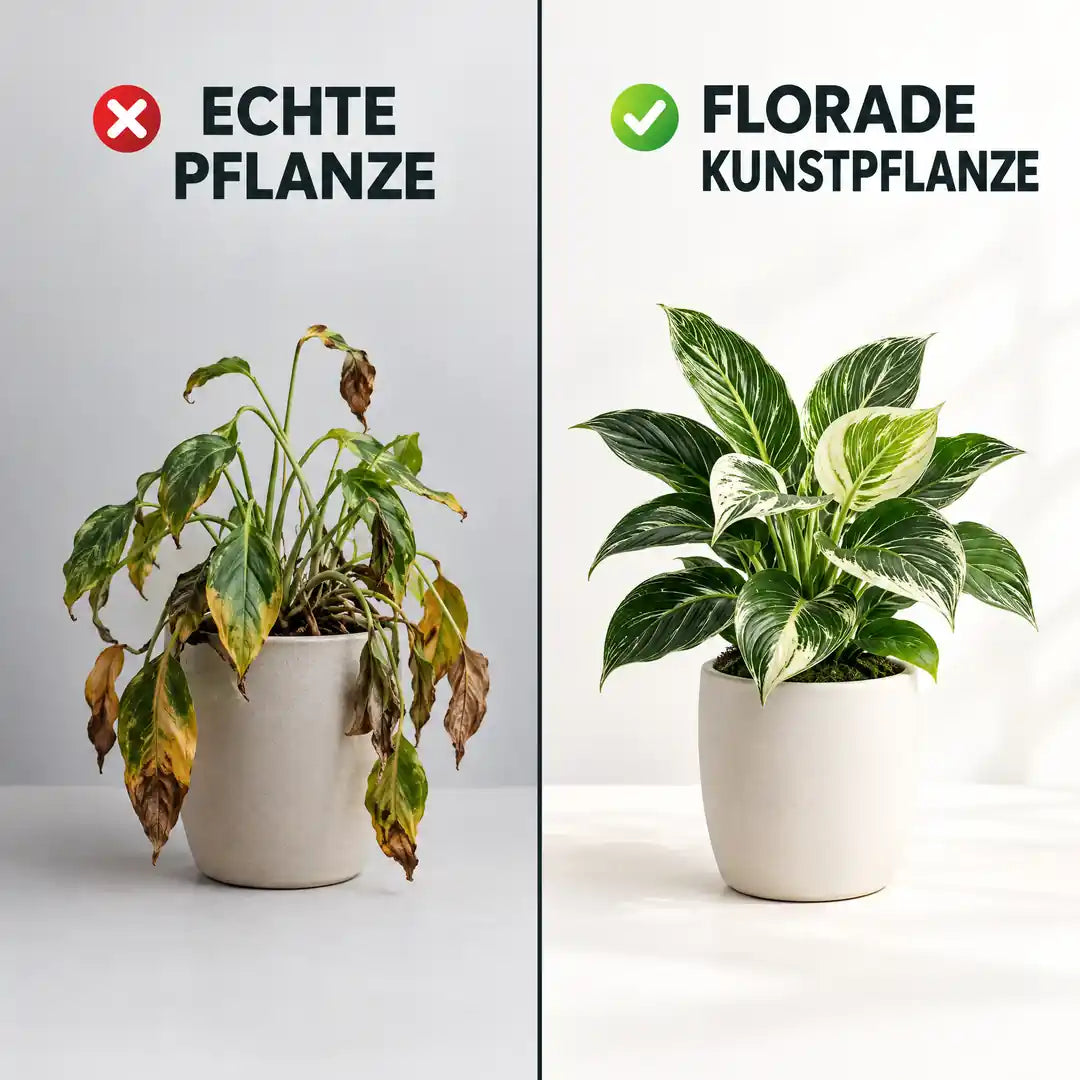 Kunstpflanze klein – Philodendron Birkin 20 cm online kaufen