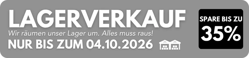 Lagerverkauf bei Florade – bis zu 35 % sparen, nur bis zum 04.10.2026