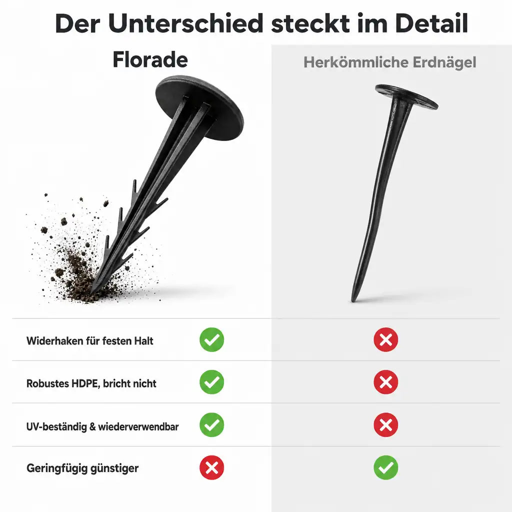 Universal Bodenanker mit Widerhaken