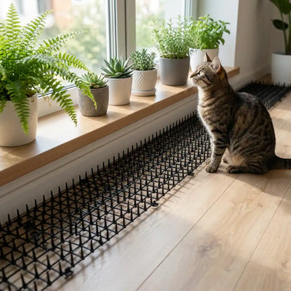 Katzenabwehrmatte inkl. 8 GRATIS Erdnägeln Set