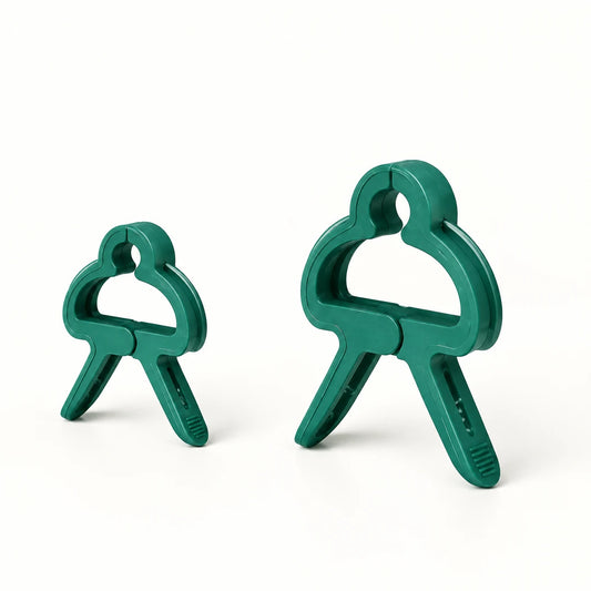 Pflanzenklammern in zwei Größen, klein 3×4,5 cm und groß 4,5×6 cm