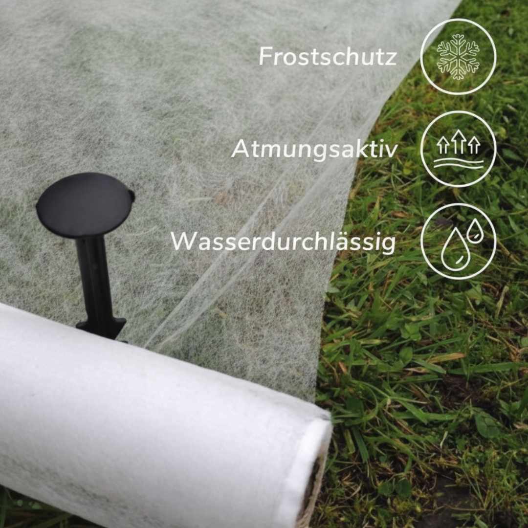 Wintervlies - Thermovlies - Winter Pflanzenschutz - Frostschutz - Florade.de 